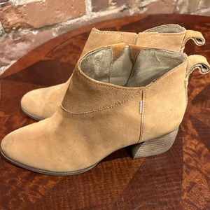 TOMS Carmel Suede Bootie